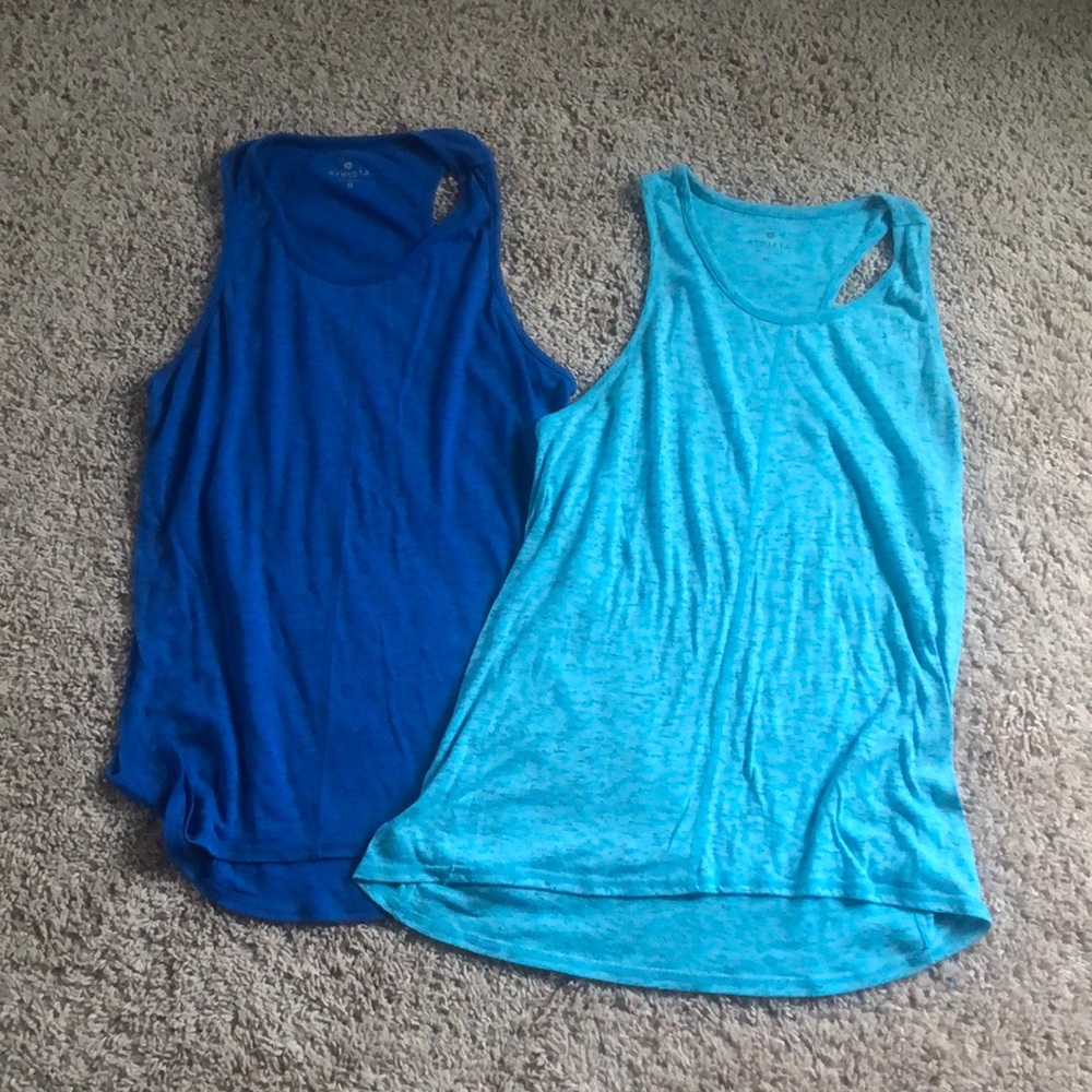 Set of two Athleta  tanks.